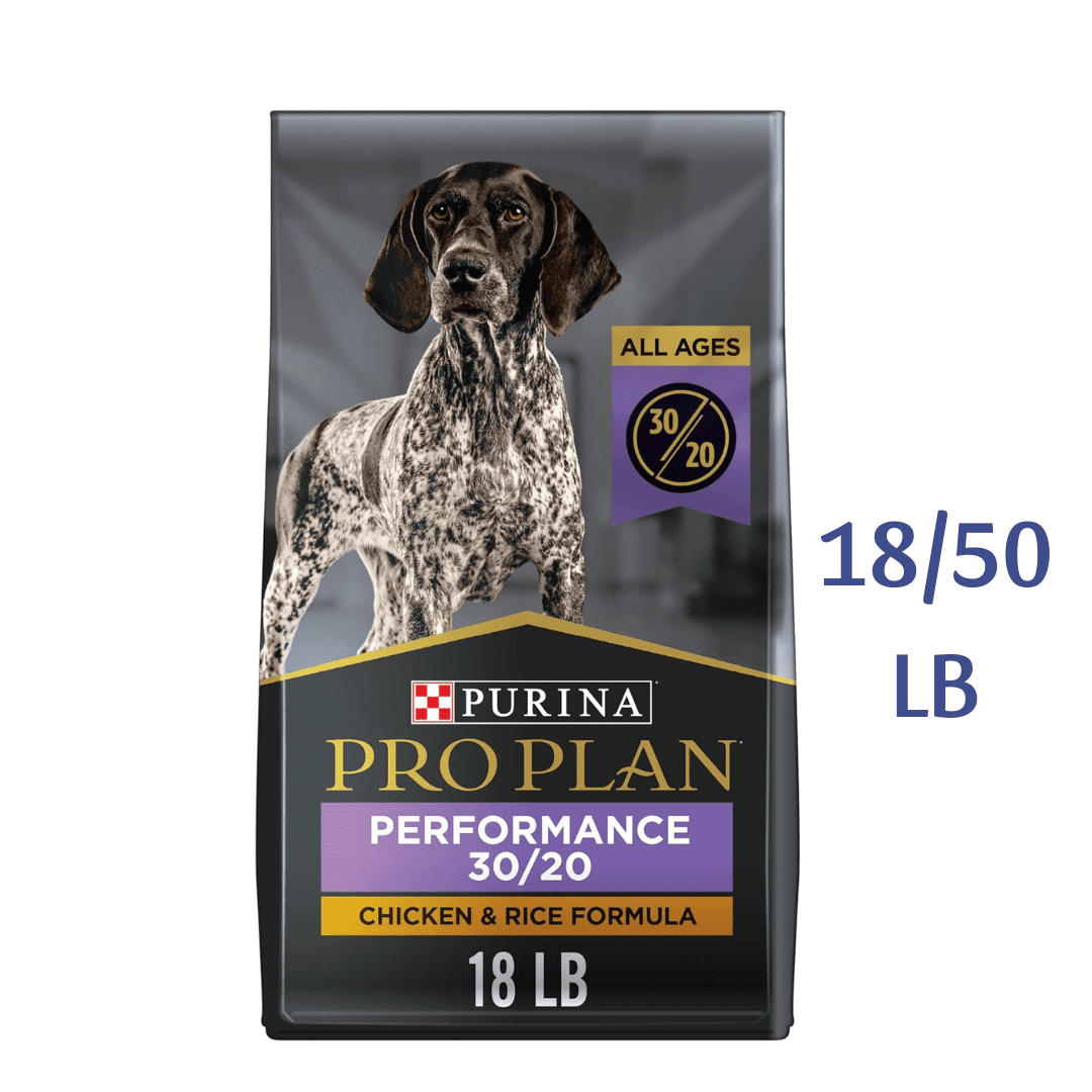 Purina Pro Plan High Calorie, High Protein 30/20 Chicken & Rice Formula Dry Dog Food -  Dry Dog Food Purina Pro Plan