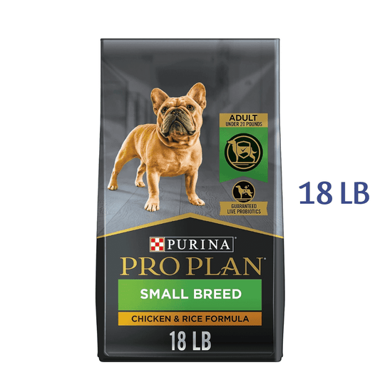 Purina Pro Plan High Protein Small Breed Dry Dog Food, Chicken & Rice Formula -  Dry Dog Food Purina Pro Plan