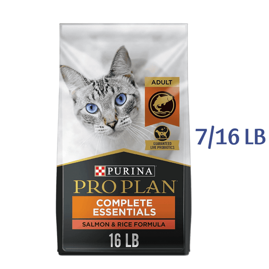 Purina Pro Plan High Protein with Probiotics Salmon & Rice Formula Dry Cat Food -  Dry Cat Food Purina Pro Plan