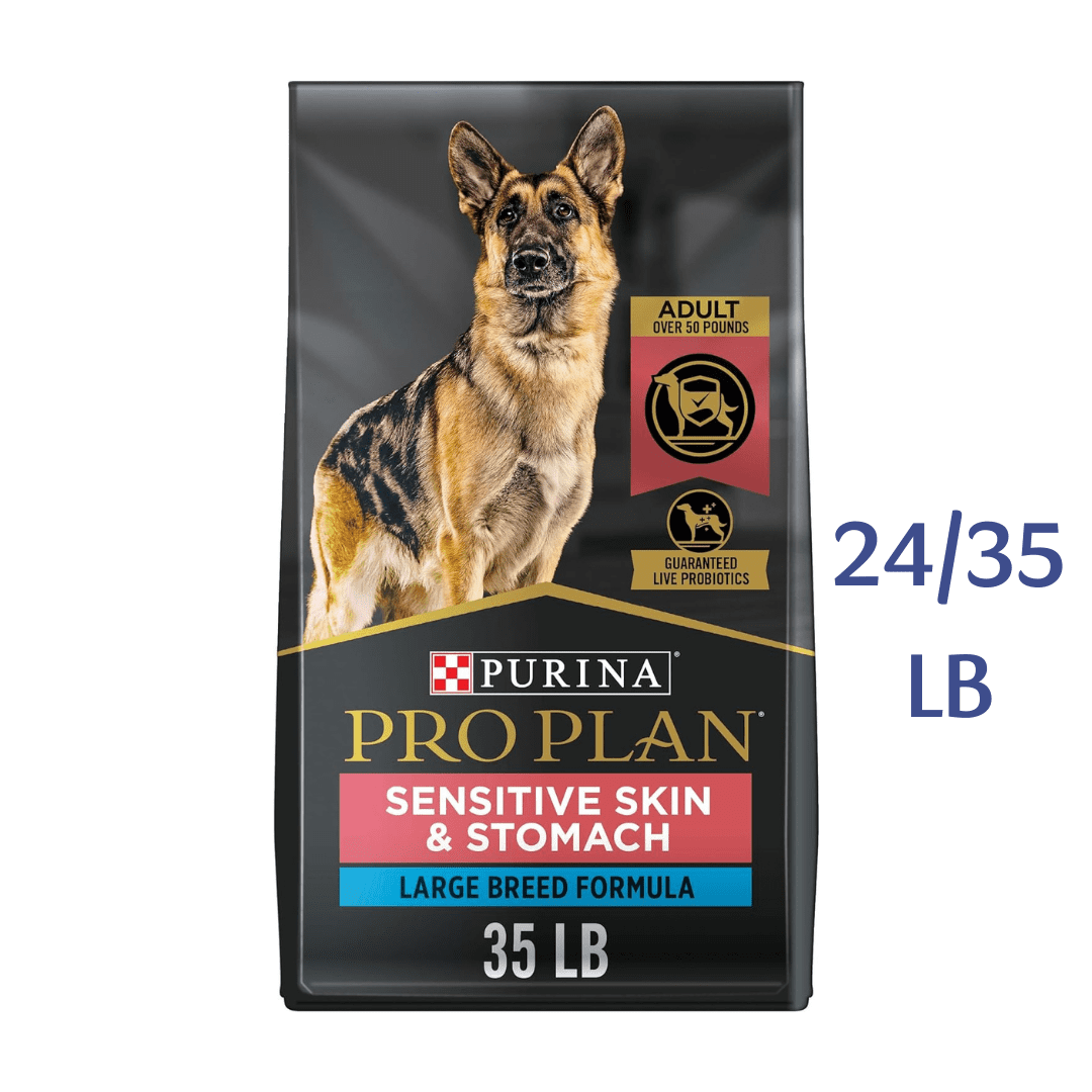 Purina Pro Plan Large Breed Dry Dog Food Sensitive Skin & Stomach Probiotics -  Dry Dog Food Purina Pro Plan