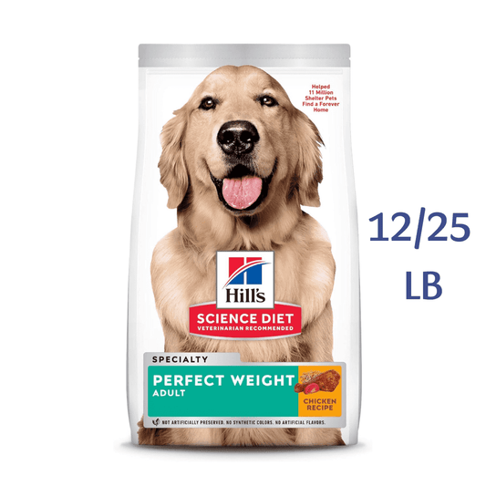 Hill's Science Diet Adult Perfect Weight Chicken Recipe Dry Dog Food -  Dry Dog Food Hill's Science