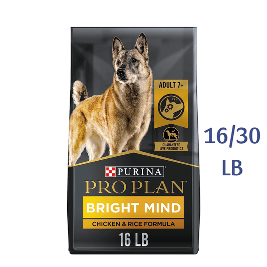 Purina Pro Plan Senior Dog Food With Probiotics Bright Mind 7+ Chicken & Rice Formula -  Dry Dog Food Purina Pro Plan