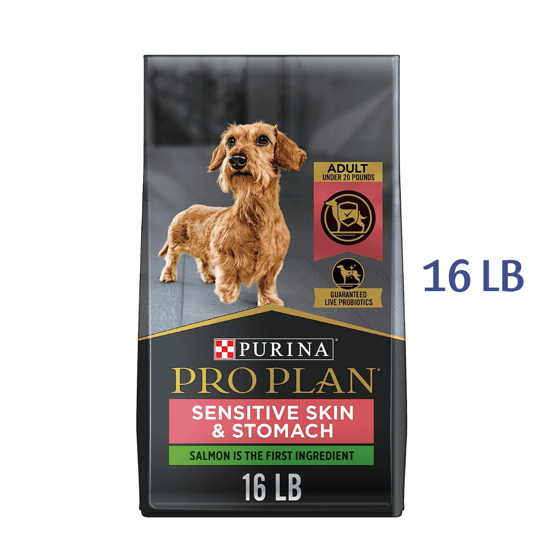 Purina Pro Plan Sensitive Skin & Stomach, Salmon & Rice Formula Small Breed Dry Dog Food -  Dry Dog Food Purina Pro Plan