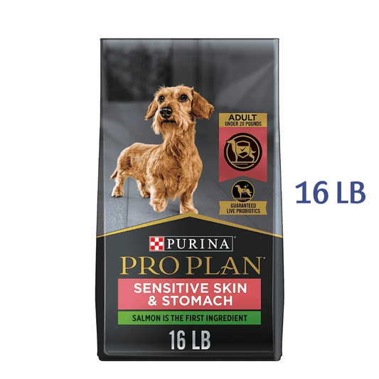 Purina Pro Plan Sensitive Skin & Stomach, Salmon & Rice Formula Small Breed Dry Dog Food -  Dry Dog Food Purina Pro Plan