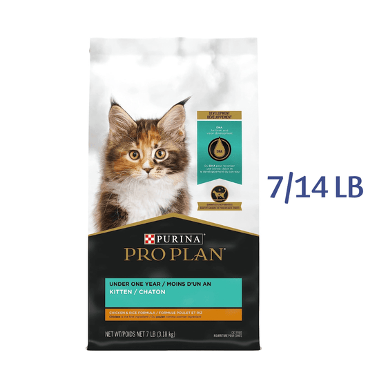 Purina Pro Plan With Probiotics, High Protein Dry Kitten Food, Shredded Blend Chicken & Rice Formula -  Dry Cat Food Purina Pro Plan