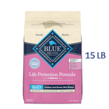 Blue Buffalo Small Breed Adult Dry Dog Food, Life Protection Formula, Natural Chicken & Brown Rice Flavor -  Dry Dog Food Blue Buffalo