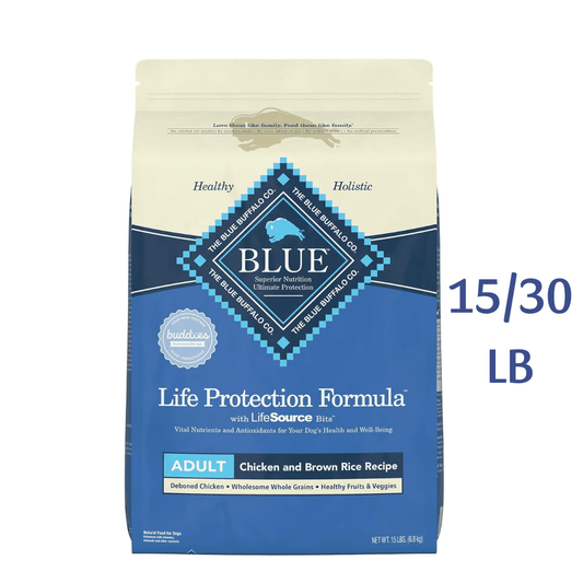 Blue Buffalo Life Protection Formula Natural Adult Dry Dog Food, Chicken & Brown Rice -  Dry Dog Food Blue Buffalo