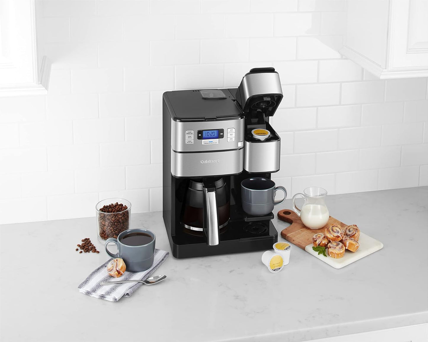 Cuisinart SS-GB1 Coffee Center Grind and Brew Plus, Built-in Coffee Grinder, Coffeemaker