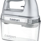 Cuisinart HM-90BCS Power Advantage Plus 9-Speed Handheld Mixer with Storage Case, Brushed Chrome