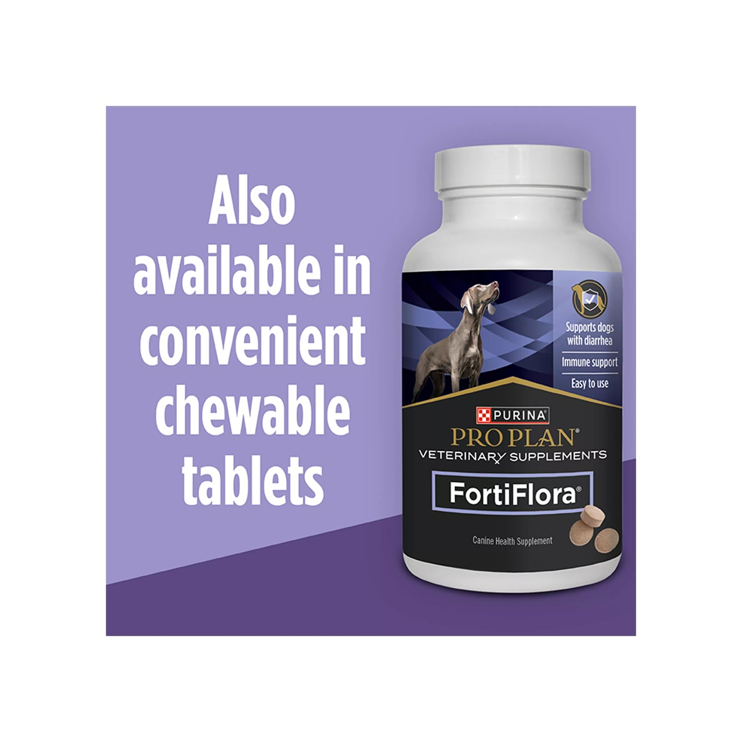 Purina Pro Plan Veterinary Supplements FortiFlora-Probiotic Powder Supplement for Dogs
