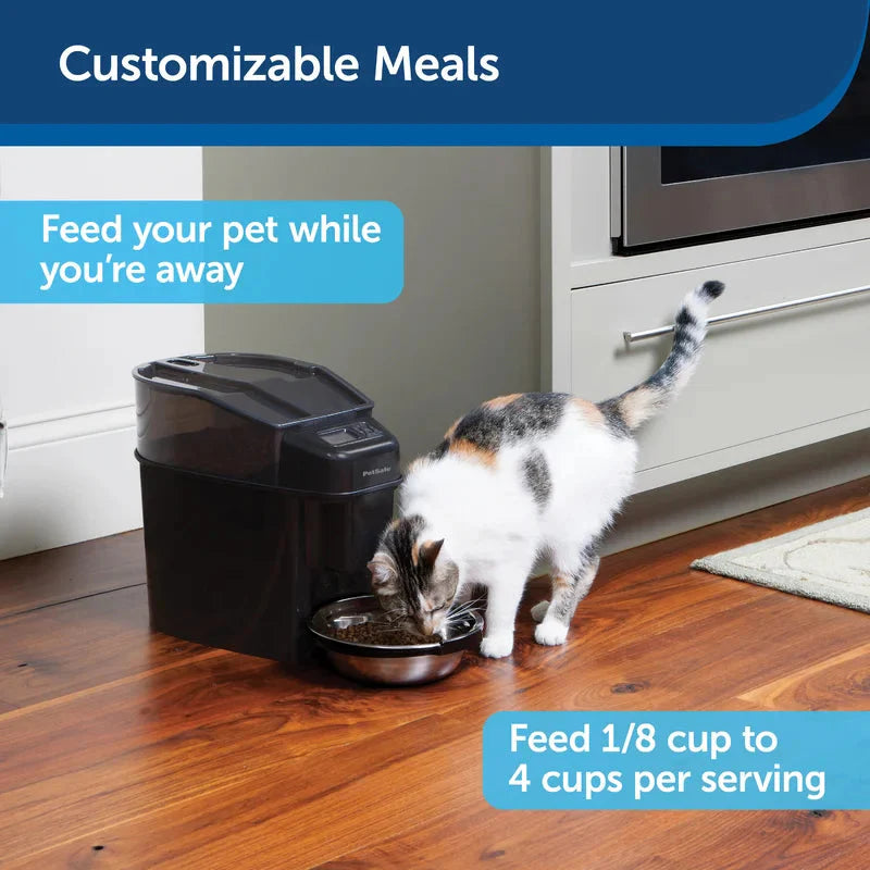 PetSafe Smart Feed - Electronic Pet Feeder for Cats & Dogs -  Automatic Feeder PetSafe