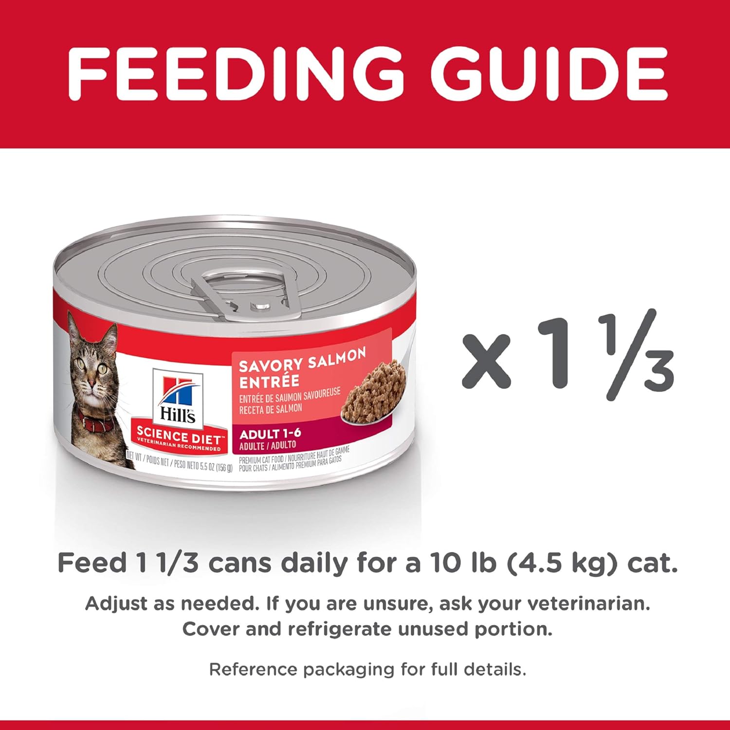 Hill's Science Diet Adult Savory Salmon Entree Canned Wet Cat Food -  Wet Cat Food Hill's Science