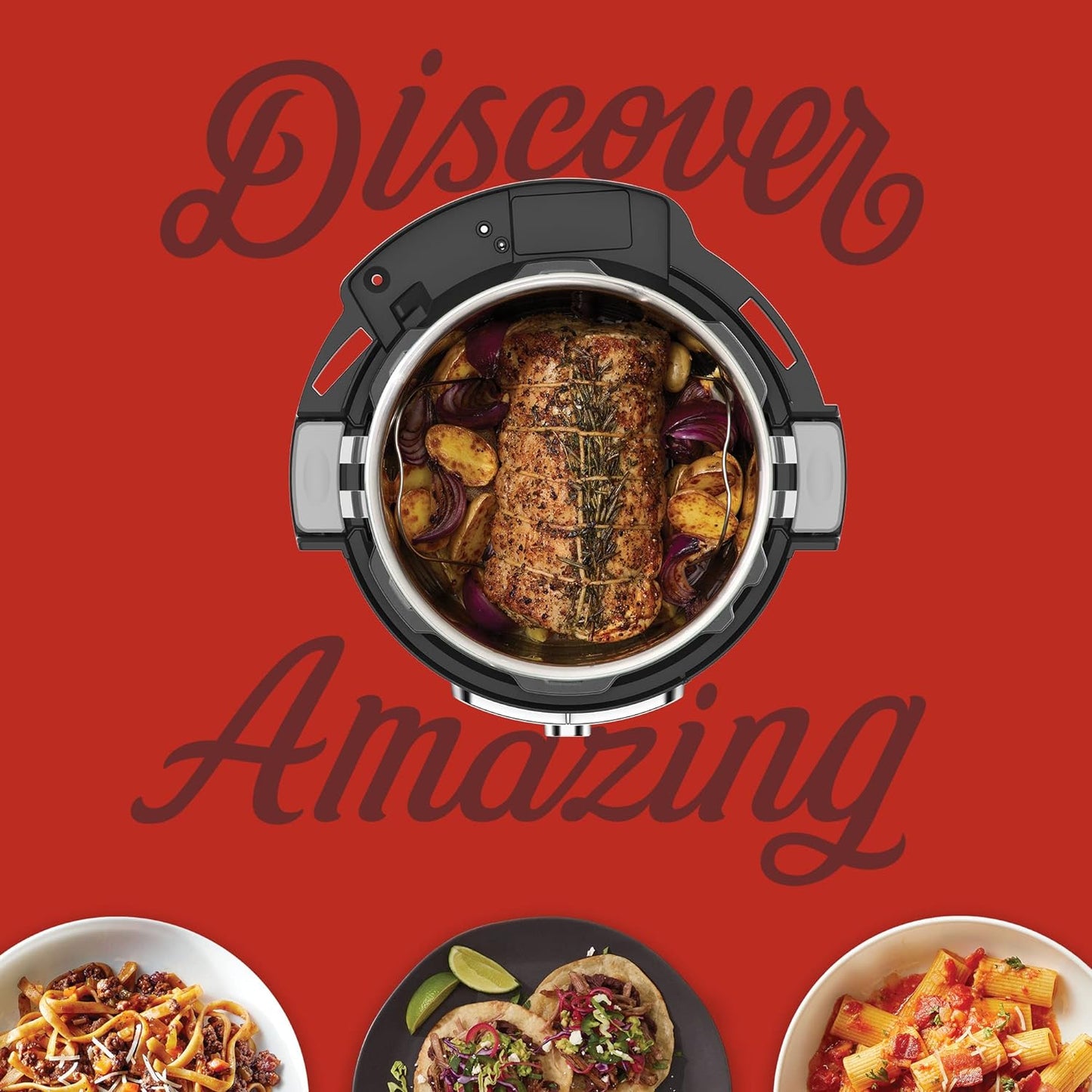 Instant Vortex Plus 6QT Air Fryer ClearCook + OdorErase 6-in-1 Functions