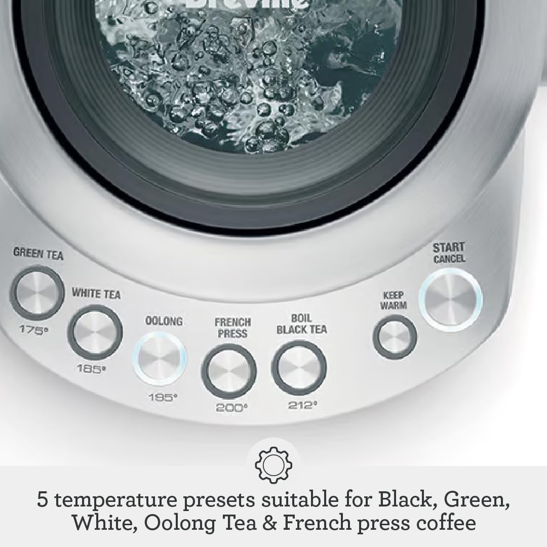Breville Variable-Temperature Tea & Coffee Kettle 7.5 Cups