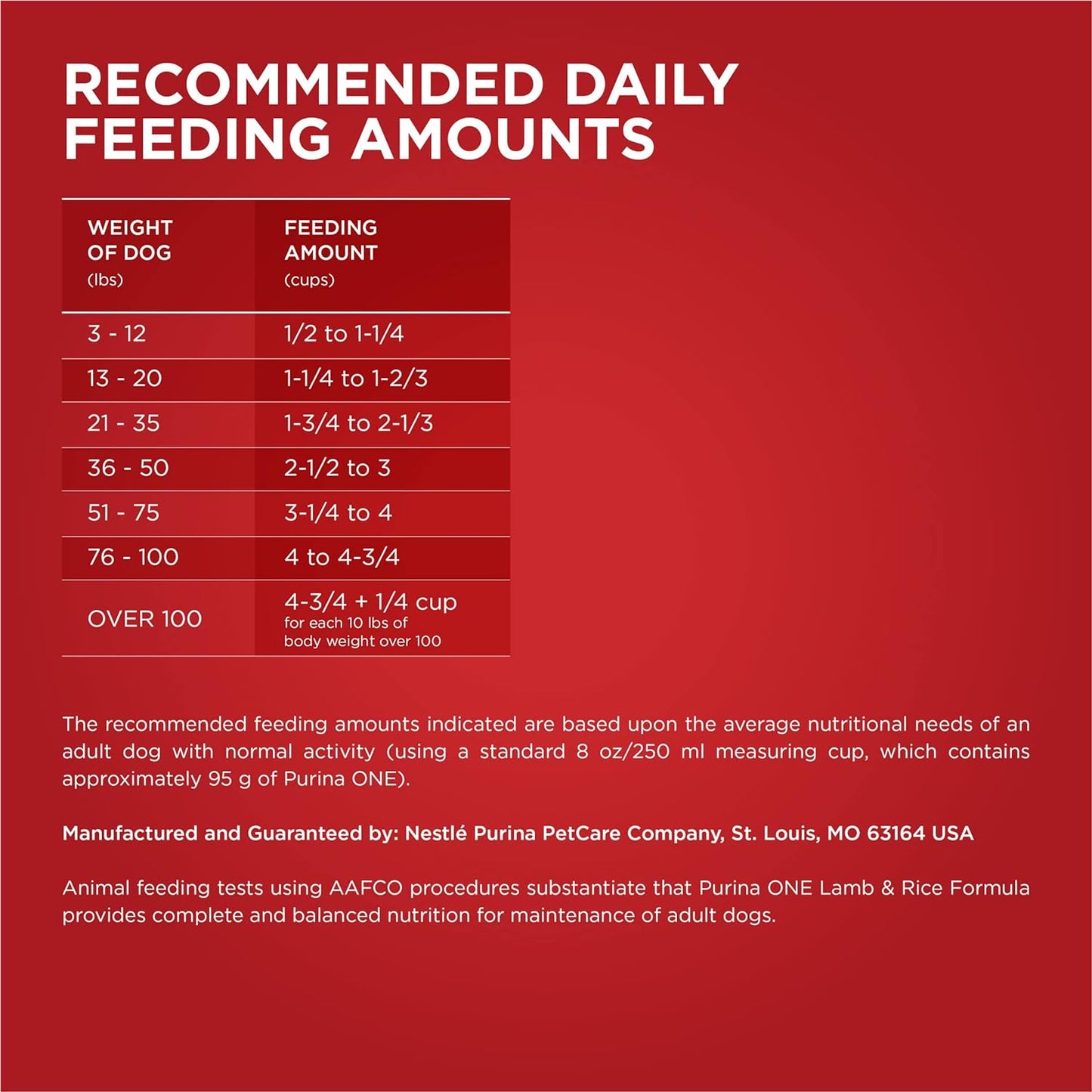 Purina ONE Lamb and Rice Formula Dry Dog Food, Saving Up to 50% -  Dry Dog Food Purina ONE