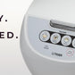 TIGER JBV-A10U 5.5-Cup Micom Rice Cooker with Food Steamer Basket