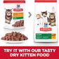 Hill's Science Diet Kitten Wet Cat Food Pouches, Chicken Recipe, 2.8 Ounce, 24-Pack -  Wet Cat Food Hill's Science