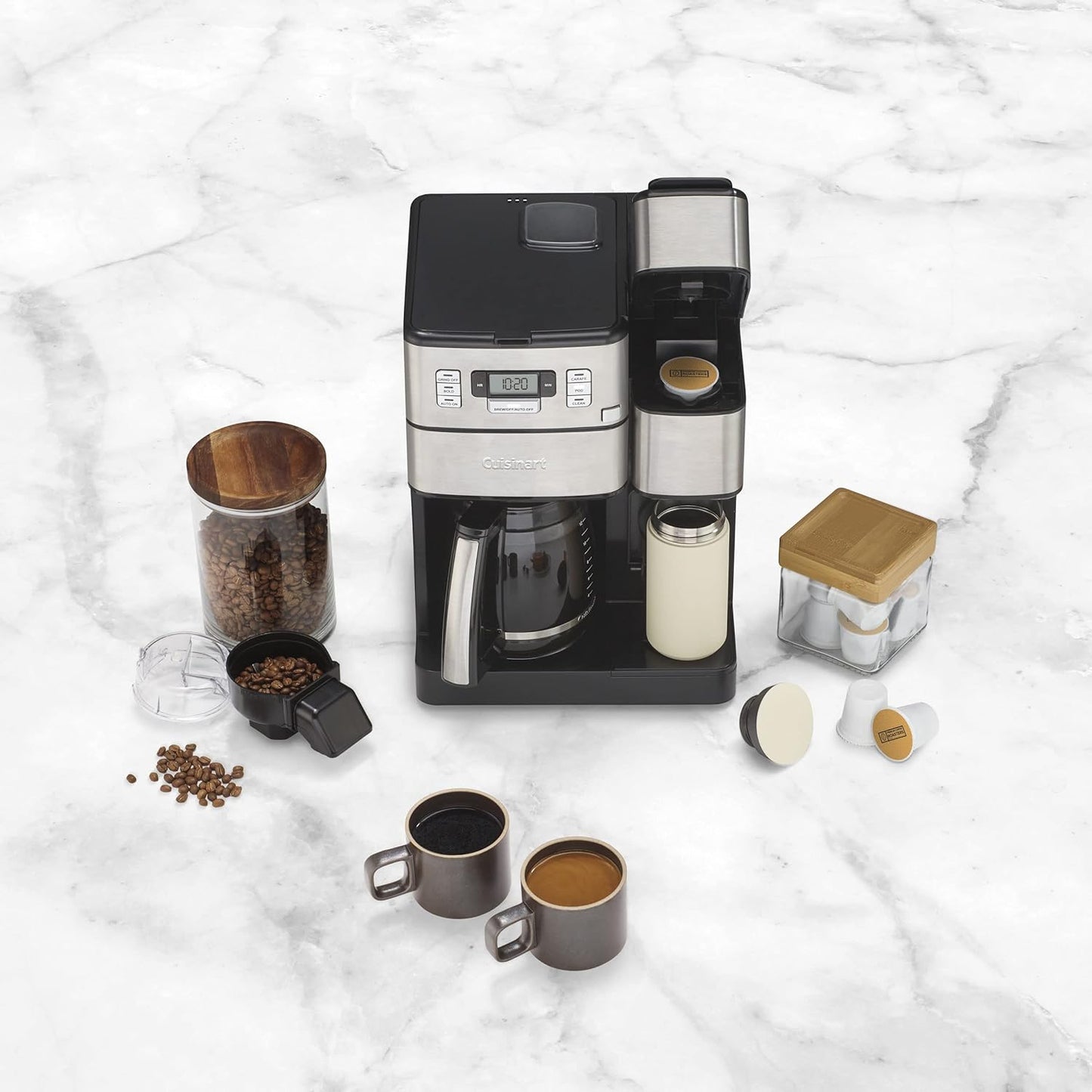 Cuisinart SS-GB1 Coffee Center Grind and Brew Plus, Built-in Coffee Grinder, Coffeemaker