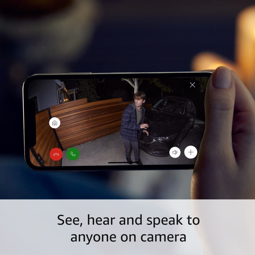 Ring 1080p Spotlight Cam Pro Plug-In Security Camera