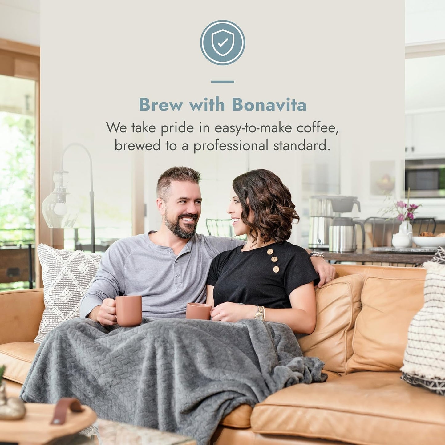 Bonavita Connoisseur 8 Cup Drip Coffee Maker Machine, One-Touch Pour Over Brewer
