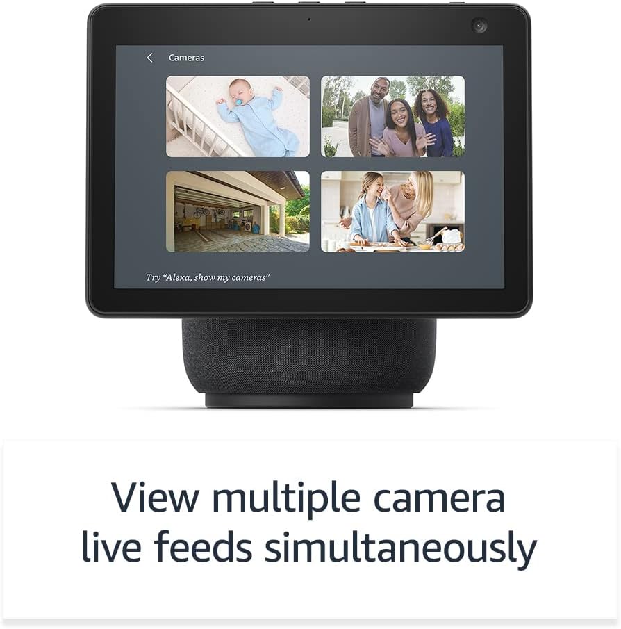 Amazon Echo Show 10 HD Smart Display with Motion & Alexa Smart Speaker
