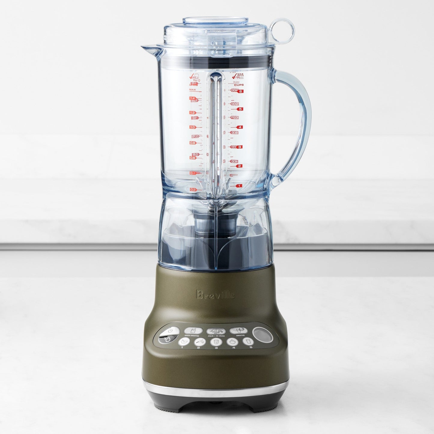 Breville Fresh and Furious Blender, Silver, BBL620SIL