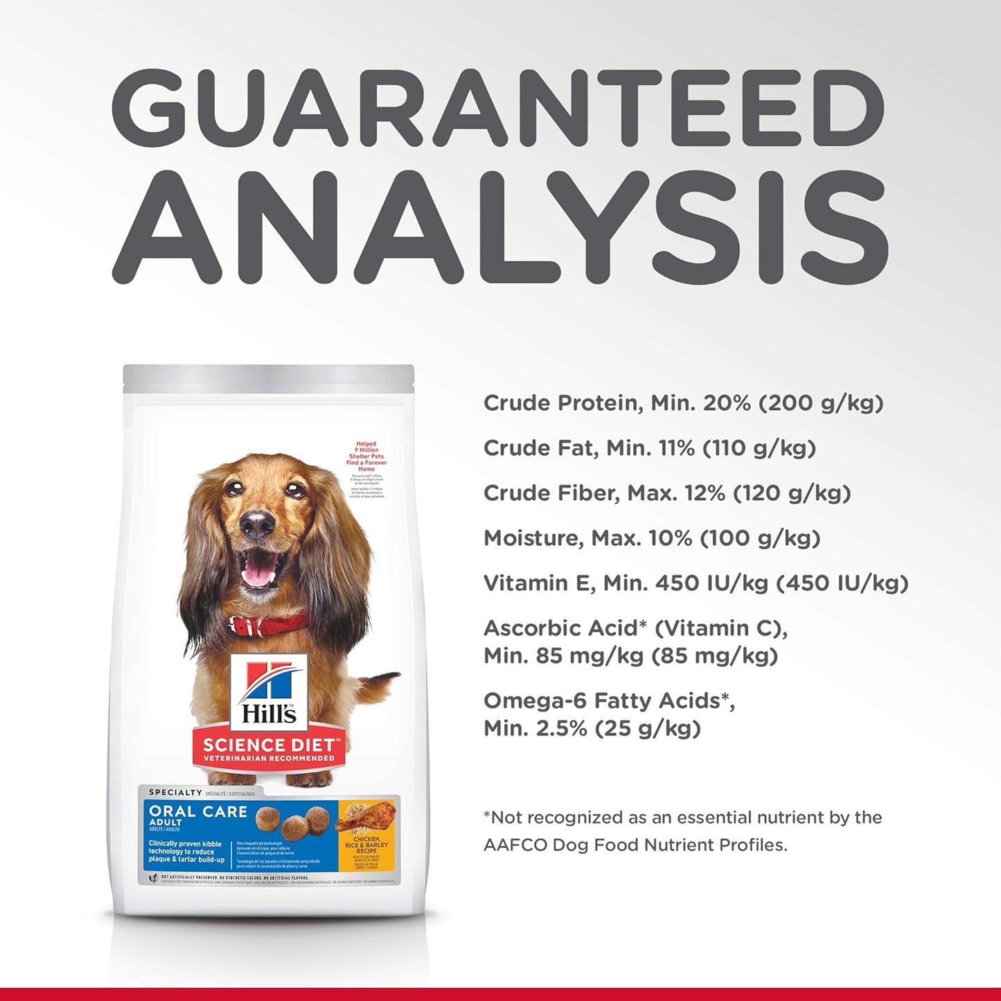 Hill's Science Diet Adult Oral Care Chicken, Rice & Barley Recipe Dry Dog Food -  Dry Dog Food Hill's Science