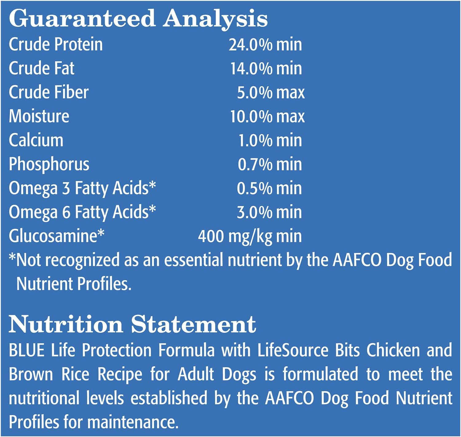 Blue Buffalo Life Protection Formula Natural Adult Dry Dog Food, Chicken & Brown Rice -  Dry Dog Food Blue Buffalo