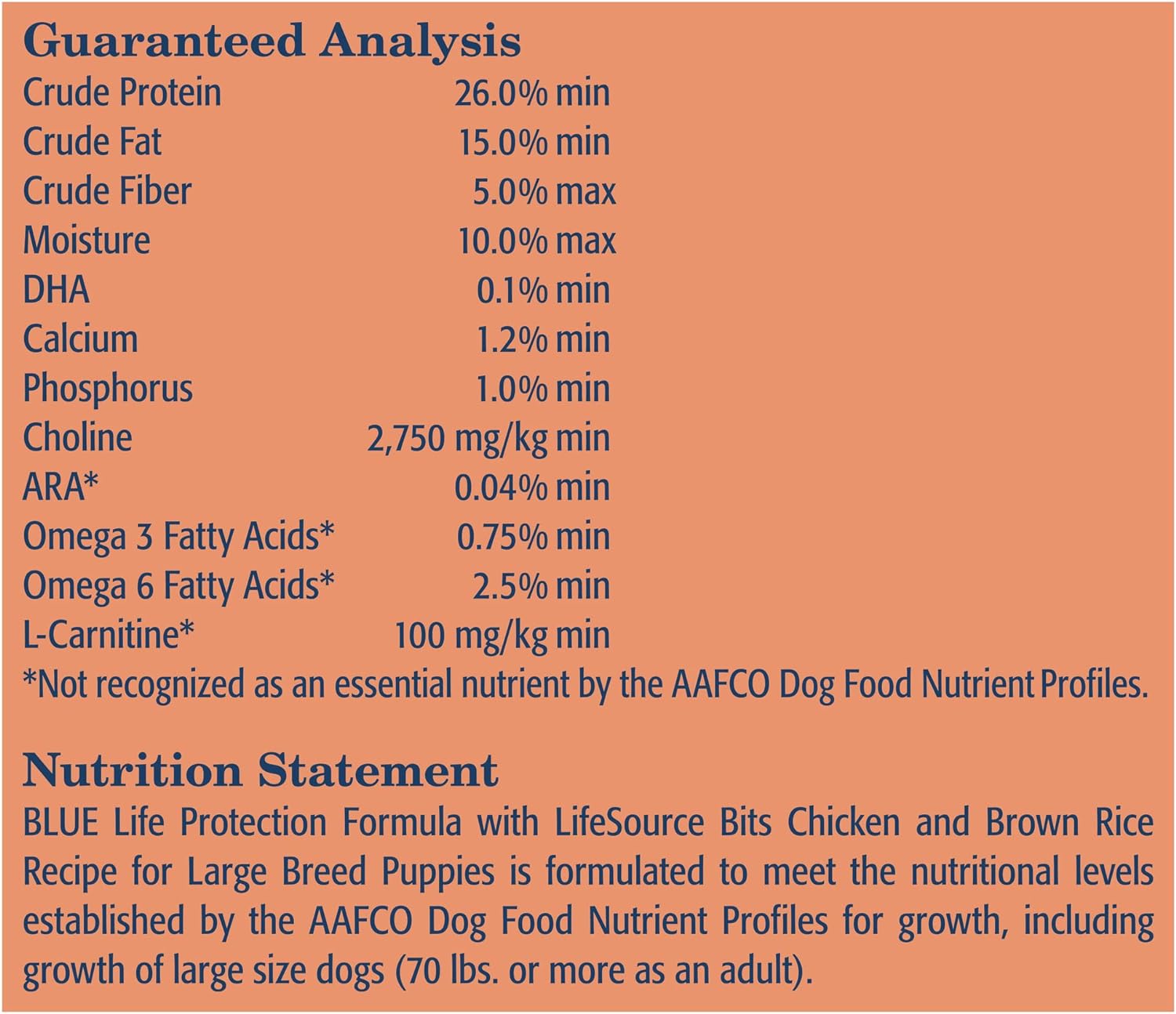 Blue Buffalo Life Protection Formula Natural Puppy Large Breed Dry Dog Food, Chicken & Brown Rice -  Dry Dog Food Blue Buffalo
