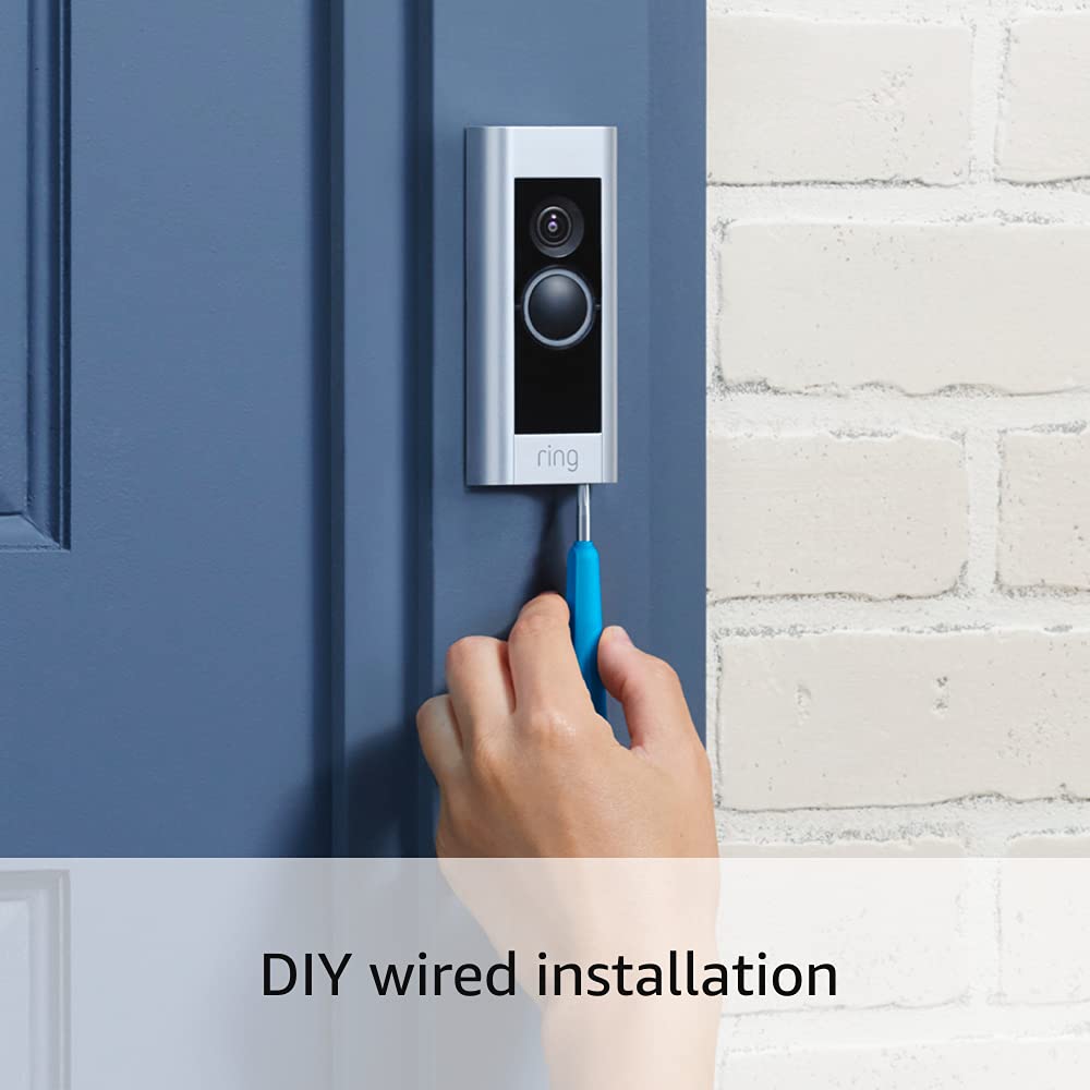 Ring 1080p Wired Doorbell Plus