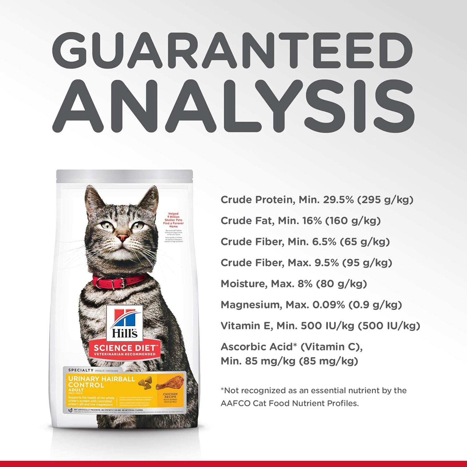 Hill's Science Diet Adult Urinary & Hairball Control Chicken Recipe Dry Cat Food -  Dry Cat Food Hill's Science