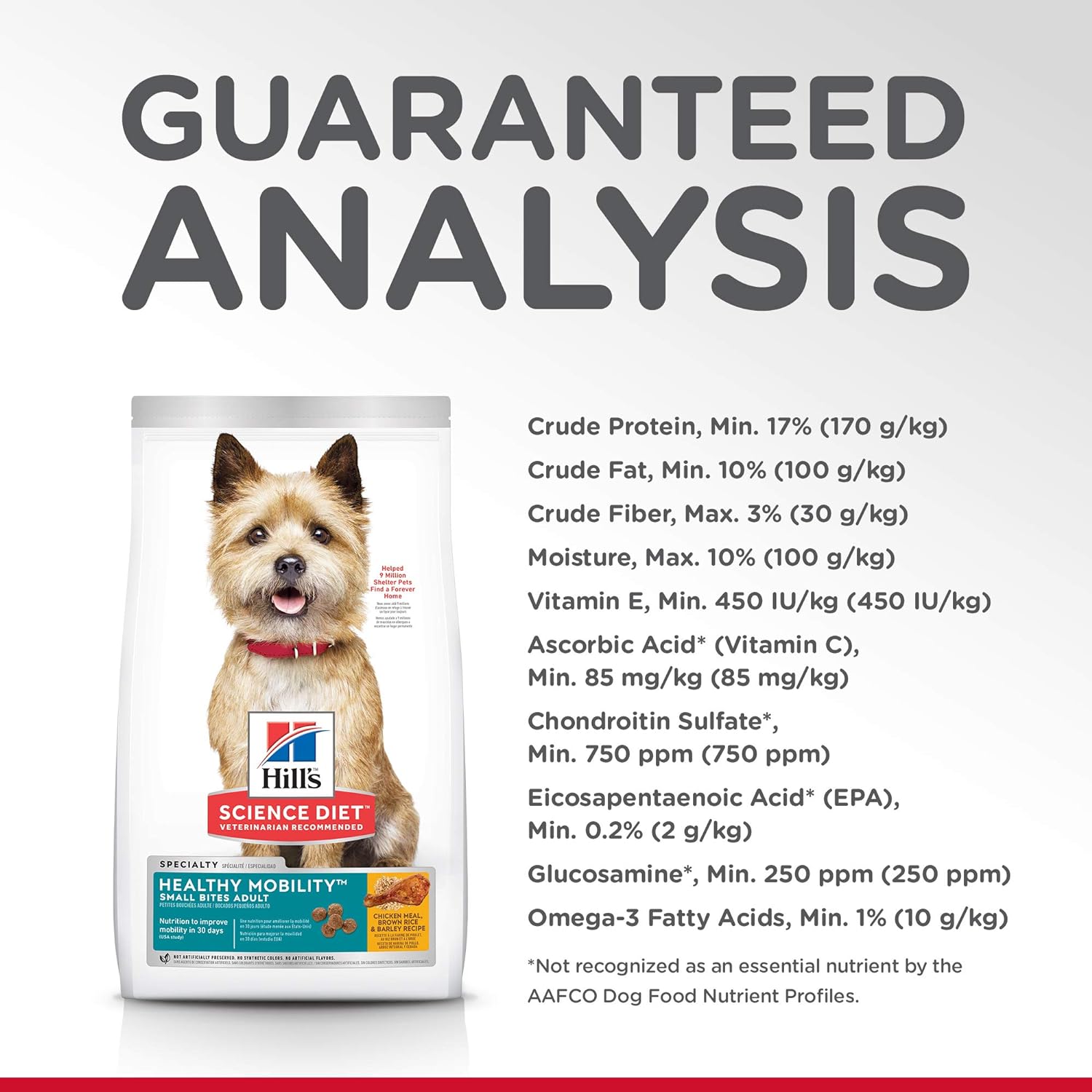 Hill's Science Diet Adult Healthy Mobility Small Bites Chicken Meal, Brown Rice & Barley Recipe Dry Dog Food -  Dry Dog Food Hill's Science