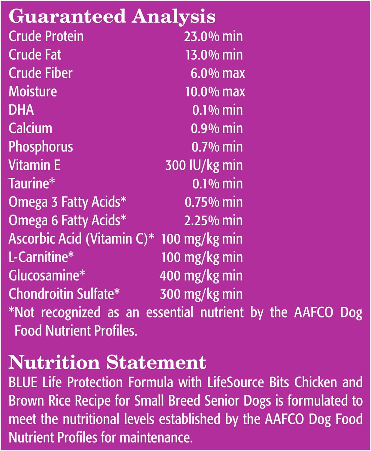 Blue Buffalo Senior Small Breed Dry Dog Food, Life Protection Formula, Natural Chicken & Brown Rice Flavor -  Dry Dog Food Blue Buffalo