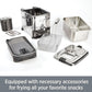 All-Clad 3.5L 1700W Electric Deep Fryer with Basket, Digital Controls - Stainless Steel