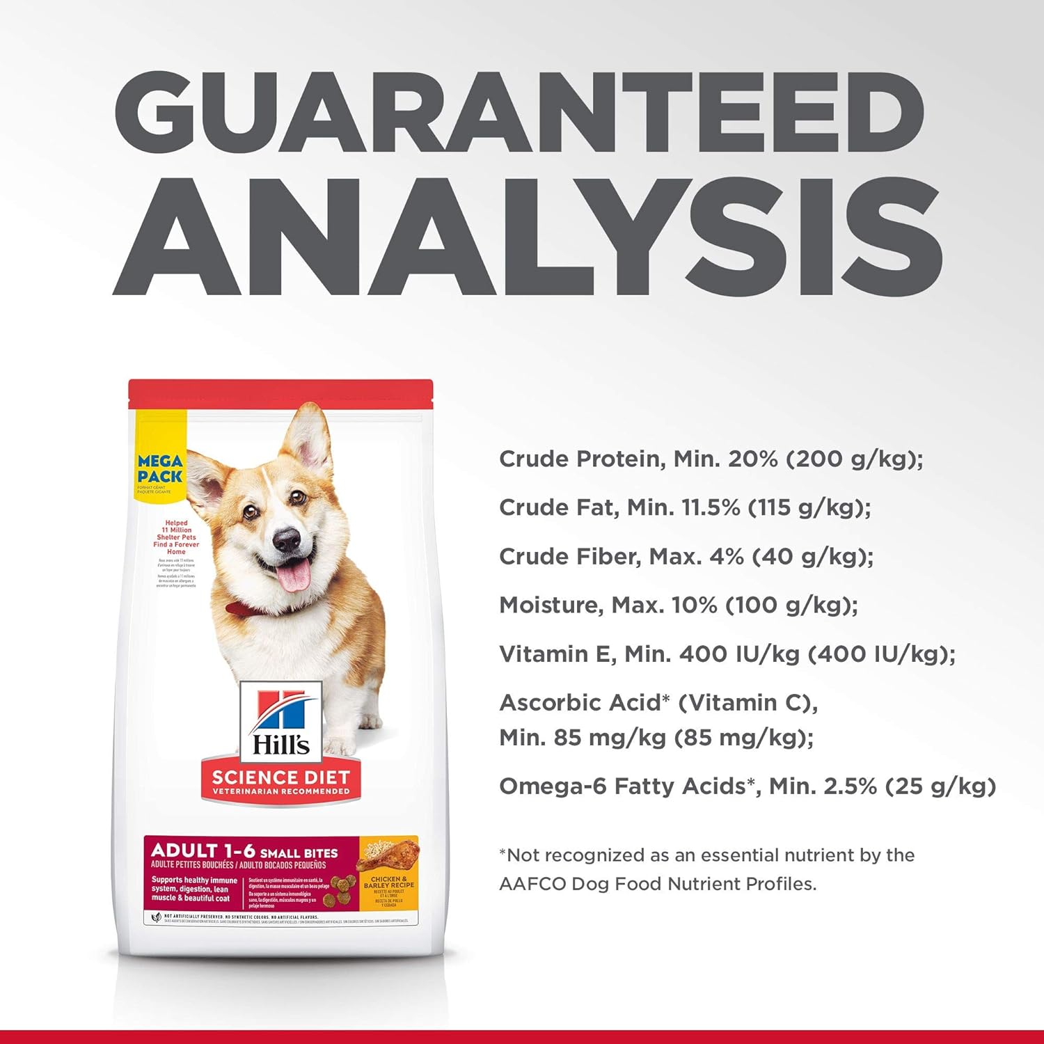 Hill's Science Diet Dry Dog Food, Adult 1-6, Small Bites, Chicken & Barley Recipe -  Dry Dog Food Hill's Science