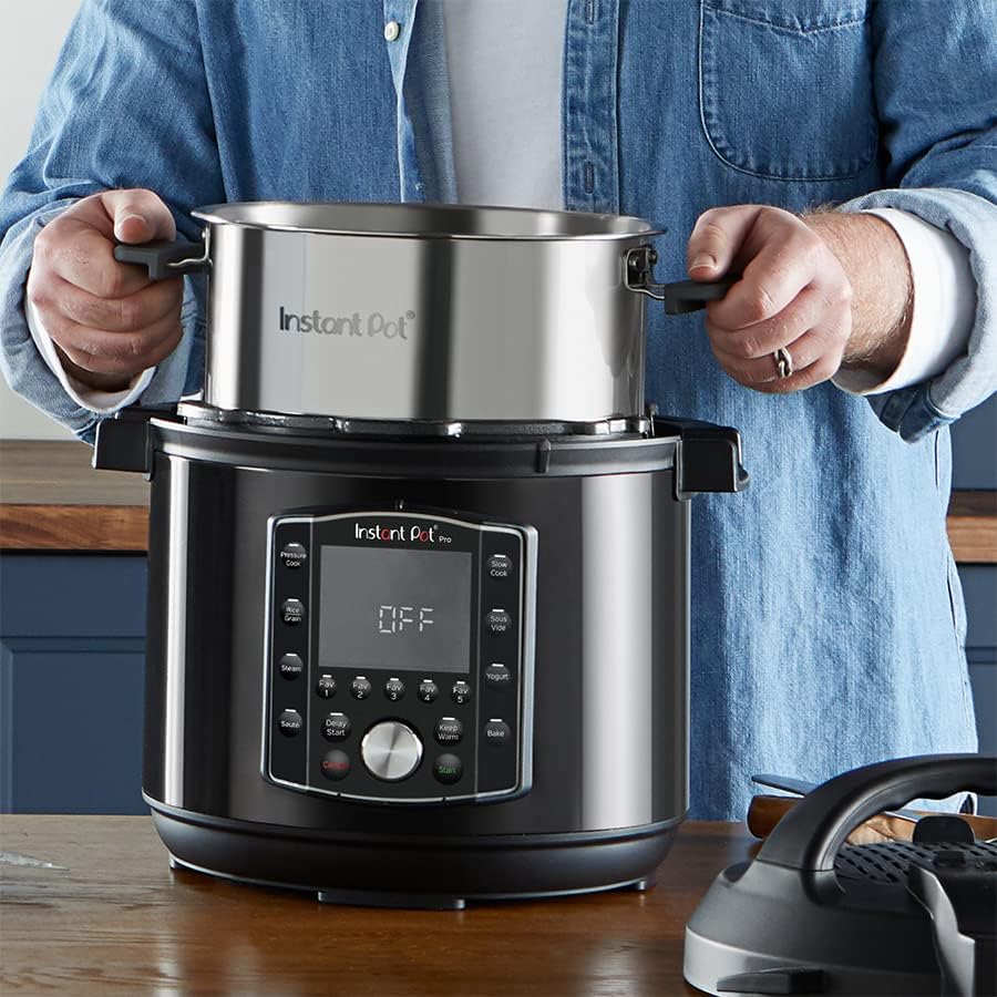 Instant Pot Pro Multi-Use Pressure Cooker, 6-Qt.