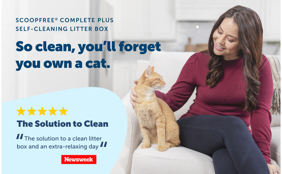PetSafe ScoopFree Self-Cleaning Litter Box Second Generation -  Self-Cleaning Litter Box PetSafe