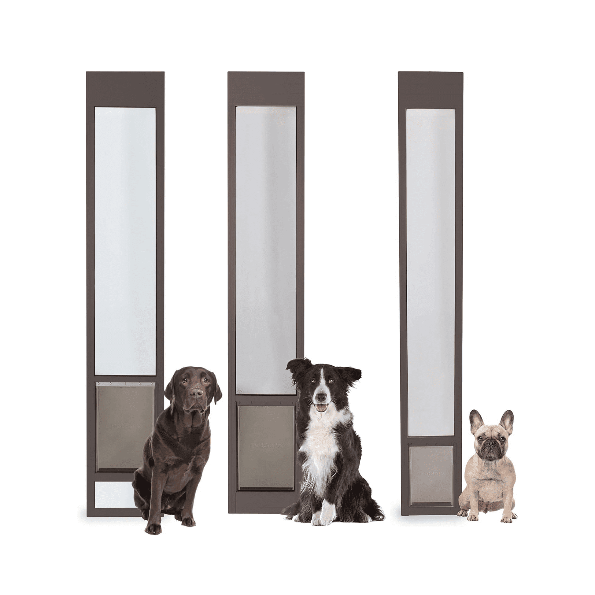 PetSafe Freedom Aluminum Patio Panel Sliding Glass Pet Door for Dogs & Cats - Adjustable Height -  Dog Gates & Pens PetSafe