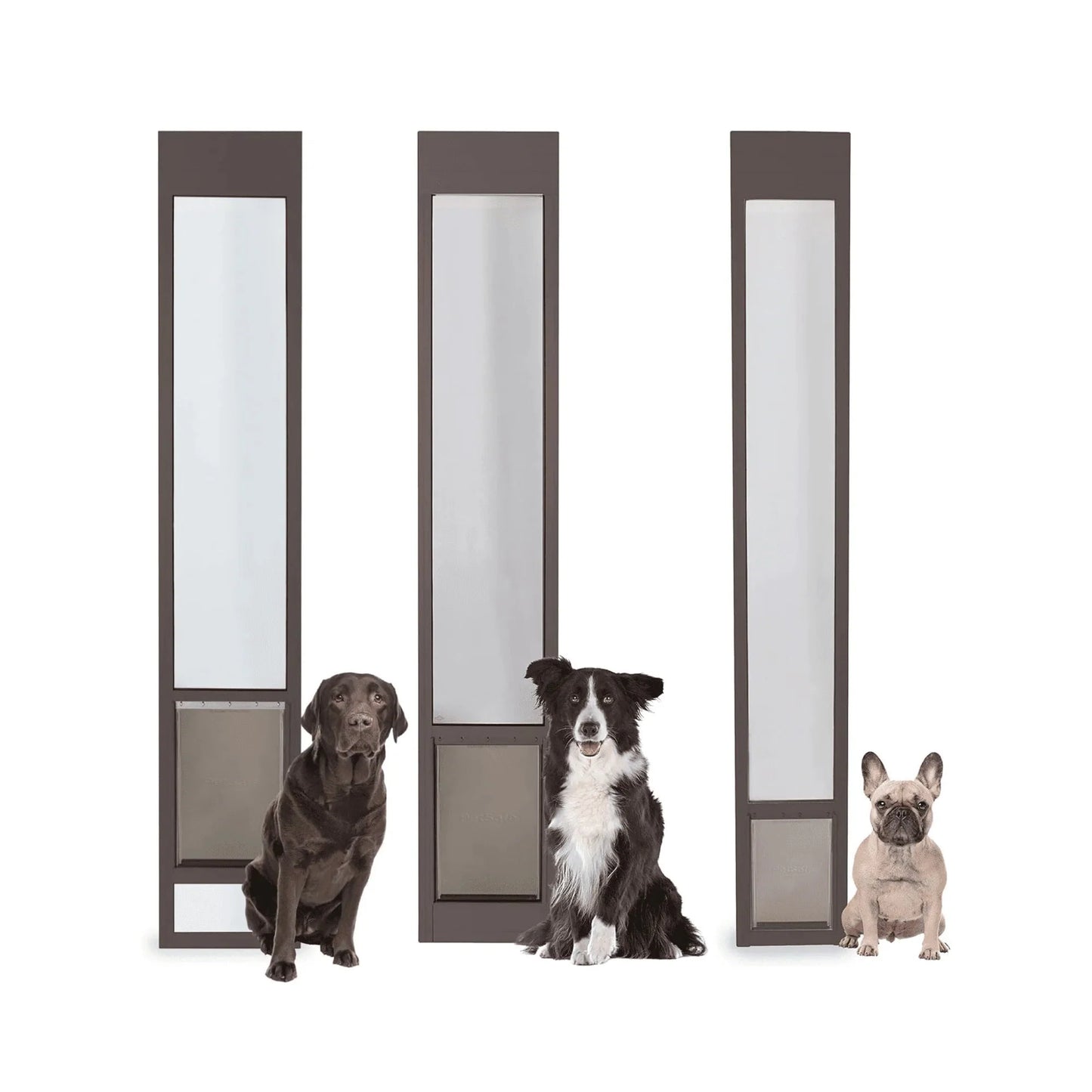 PetSafe 1-Piece Sliding Glass Pet Door for Dogs & Cats, 81" Adjustable Height