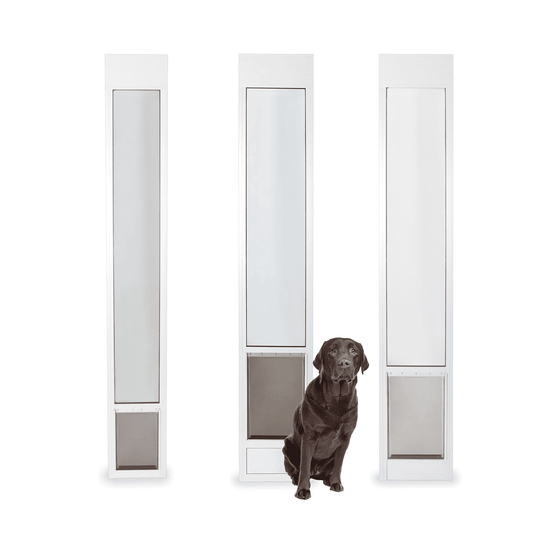 PetSafe 1-Piece Sliding Glass Pet Door for Dogs & Cats - Adjustable Height -  Dog Gates & Pens PetSafe