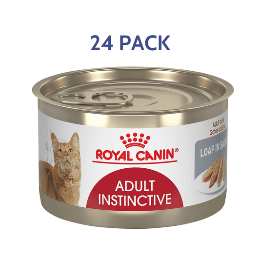 Royal Canin Feline Adult Instinctive Loaf In Sauce Canned Cat Food -  Wet Cat Food Royal Canin