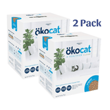 Okocat Original Premium Clumping Wood Cat Litter, 19.8 LB, 2 Pack -  Clumping Cat Litter ökocat