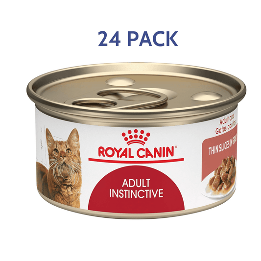 Royal Canin Adult Feline Instinctive Thin Slices in Gravy Wet Cat Food -  Wet Cat Food Royal Canin