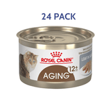 Royal Canin Feline Health Nutrition Aging 12+ Loaf in Sauce Canned Cat Food -  Wet Cat Food Royal Canin