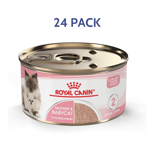 Royal Canin Feline Health Nutrition Ultra Soft Mousse in Sauce Mother & Babycat Canned Cat Food -  Wet Cat Food Royal Canin