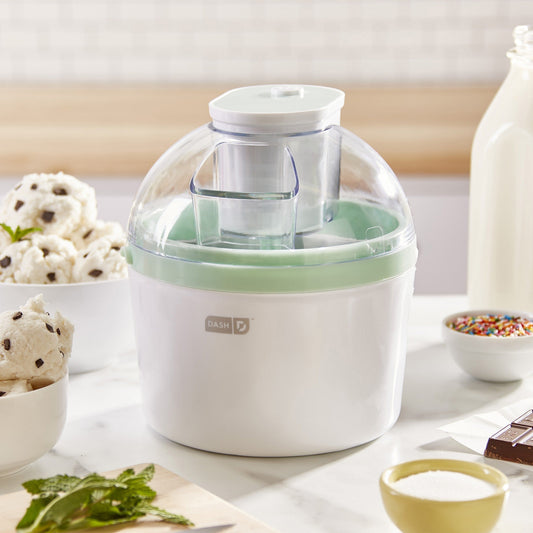 DASH Everyday Ice Cream Maker with Mixing Bowl & Ice Pop Molds, 1 QT