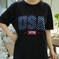 USA 1776 Shirt, Patriotic American Flag Stars Tee, Vintage 4th of July T-Shirt, Independence Day Outfit, Freedom Graphic USA Top
