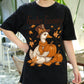 Feelin Goosey Shirt, Funny Fall Duck T-Shirt, Cute Autumn Pumpkin Tee, Thanksgiving Goose Shirt, Vintage Fall Humor Shirt Gift