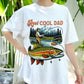 Reel Cool Dad Fishing Shirt, Funny Father's Day Gift for Dad, Trout Fisherman Tee, Outdoor Fisher Dad T-Shirt, Lake Fishing Apparel