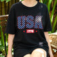 USA 1776 Shirt, American Flag Stars Independence Day Tee, Patriotic Fourth of July T-Shirt, Vintage USA Pride Gift for Men Women